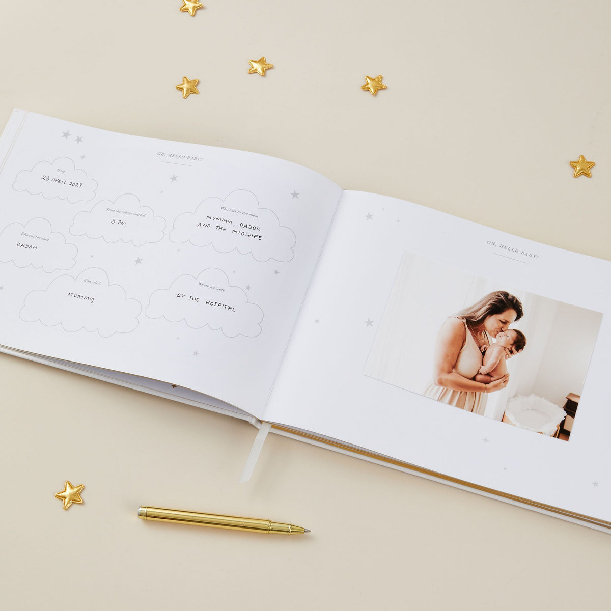 Baby Journal - Floral