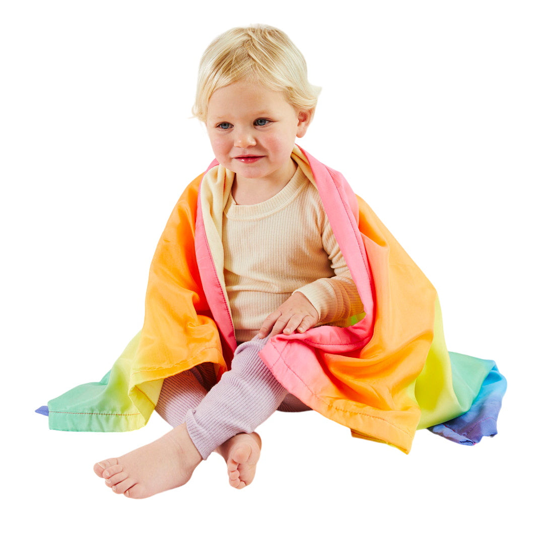 Sarah's Silks Rainbow Baby Blanket