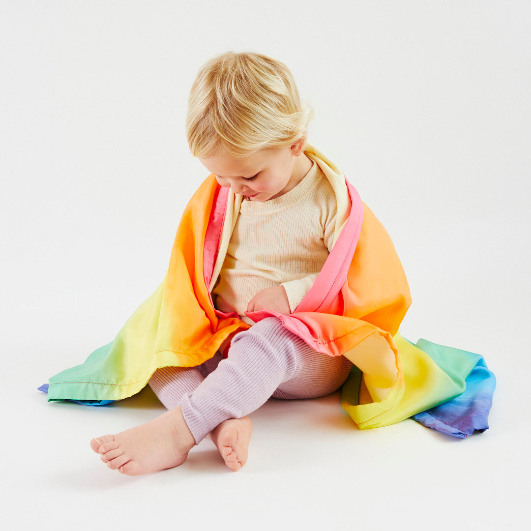 Sarah's Silks Rainbow Baby Blanket