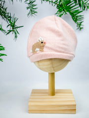 Bunny Cashmere Hat - Newborn