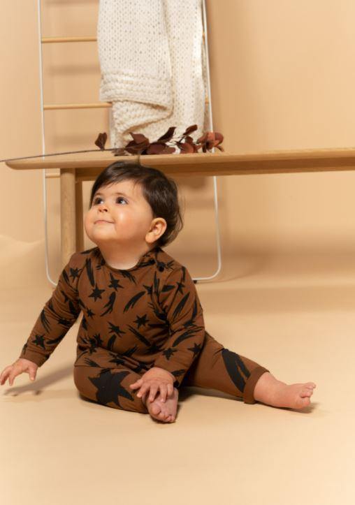 Baby Hi-low Jersey Tunic | Brown