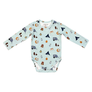 Baby Boy Long Sleeve Bodysuit In Camp Scout