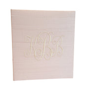 Baby Memory Book - Pink Silk (w/o Bow)