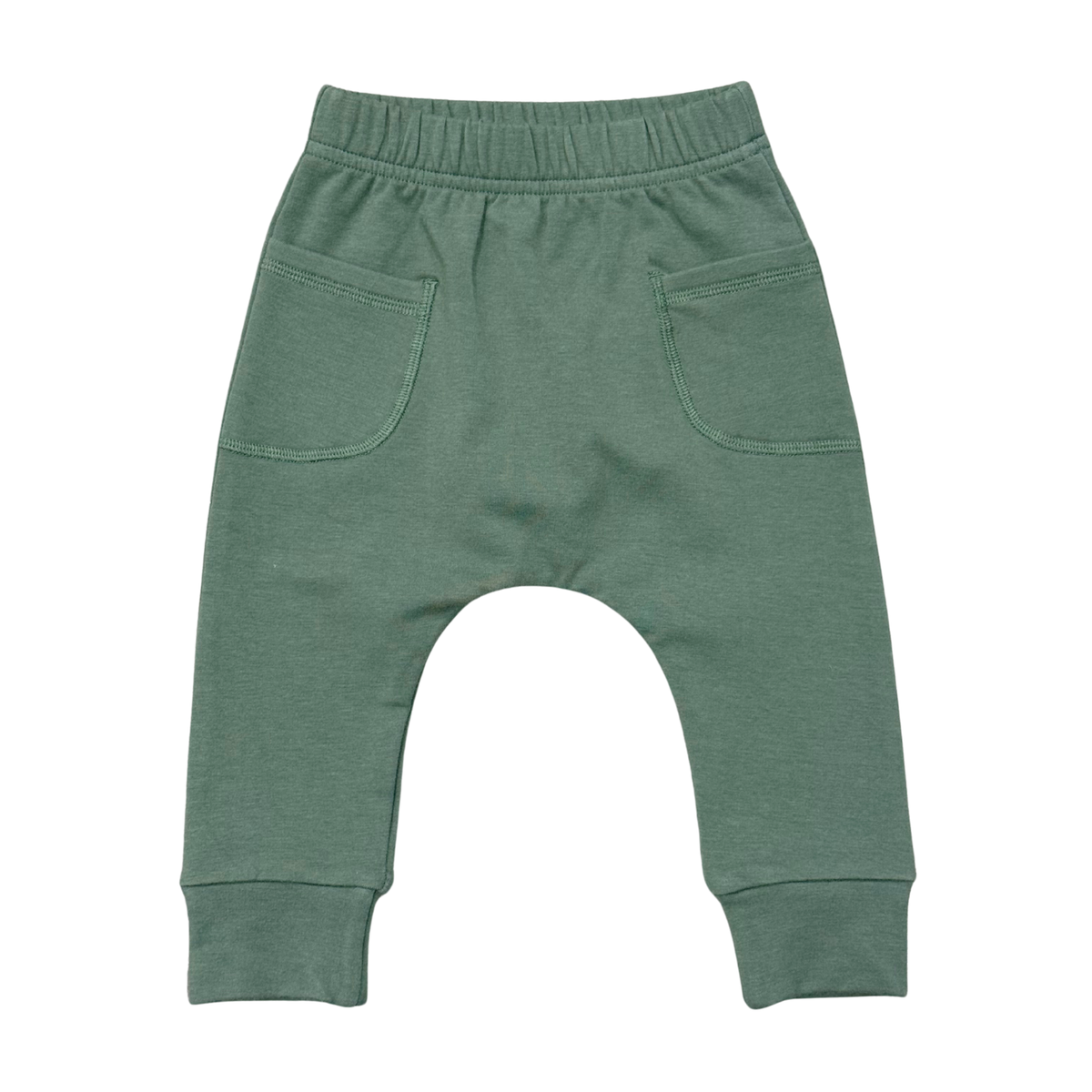Baby Boy Pocket Pants In Pine