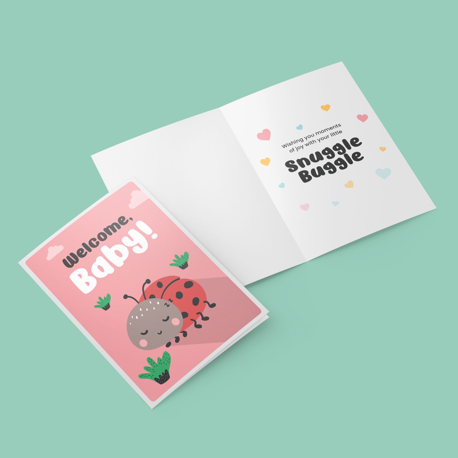 "welcome, Baby" Greeting Card