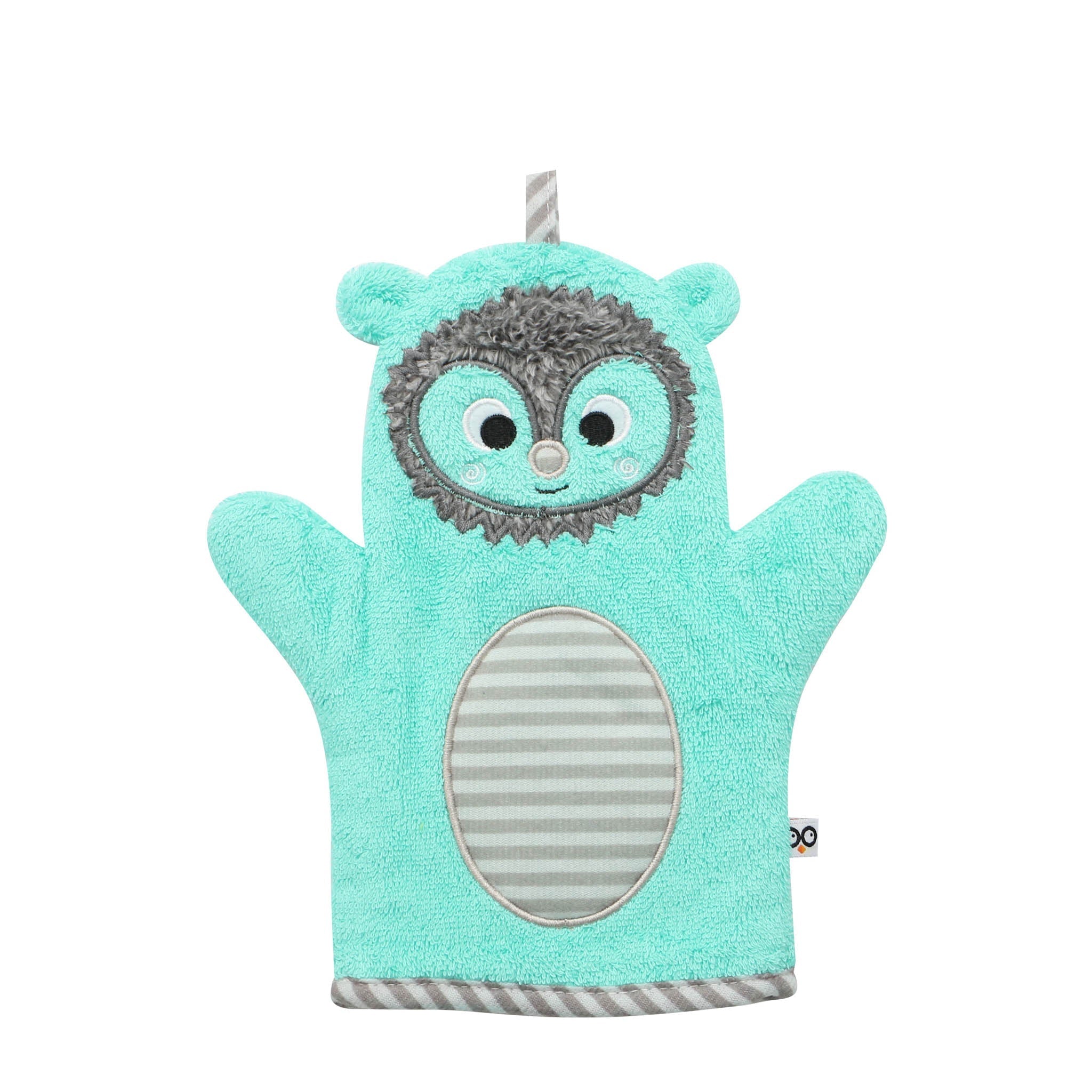Baby Plush Terry Bath Mitt - Harriet The Hedgehog