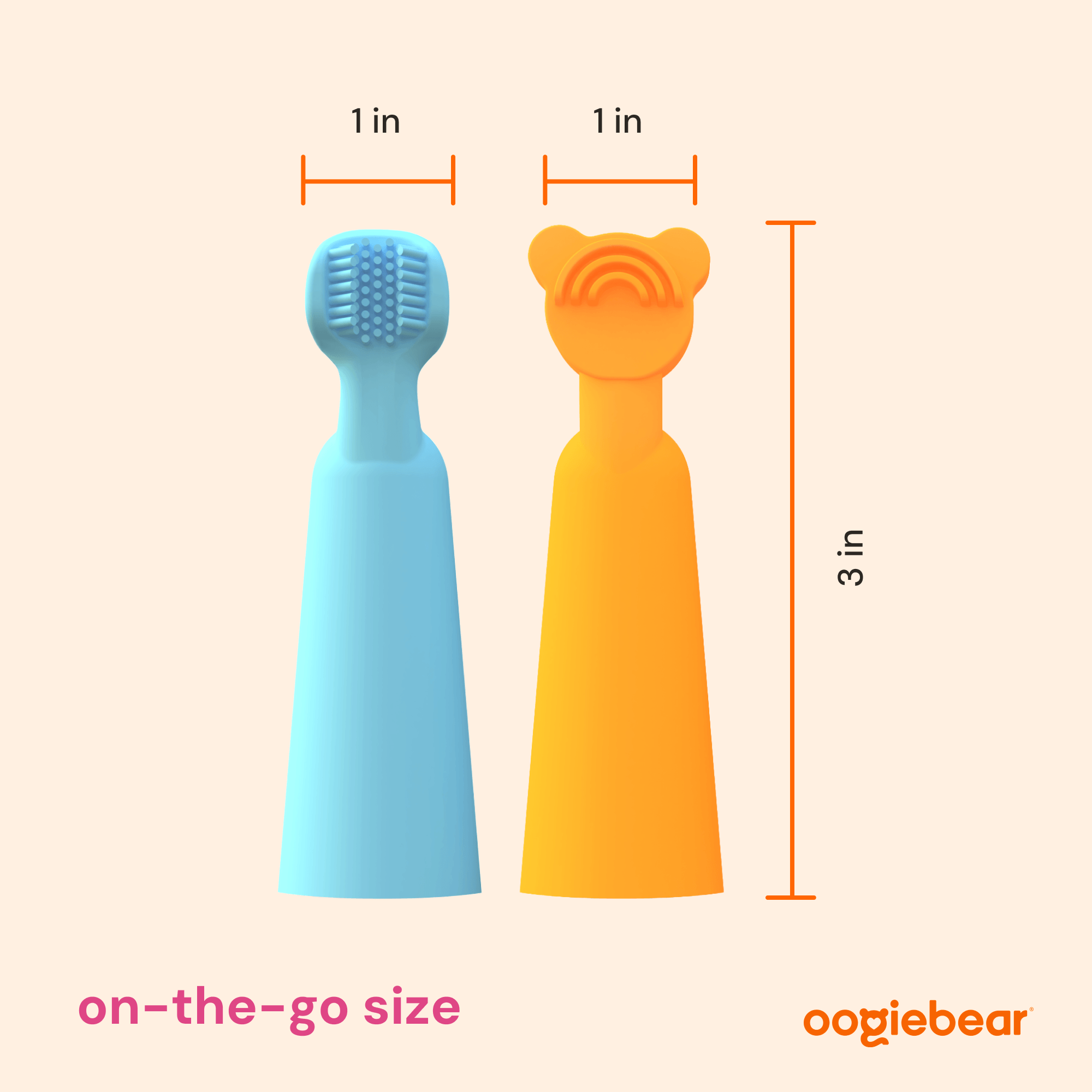 Oogiebear Finger Brush And Tongue Scraper