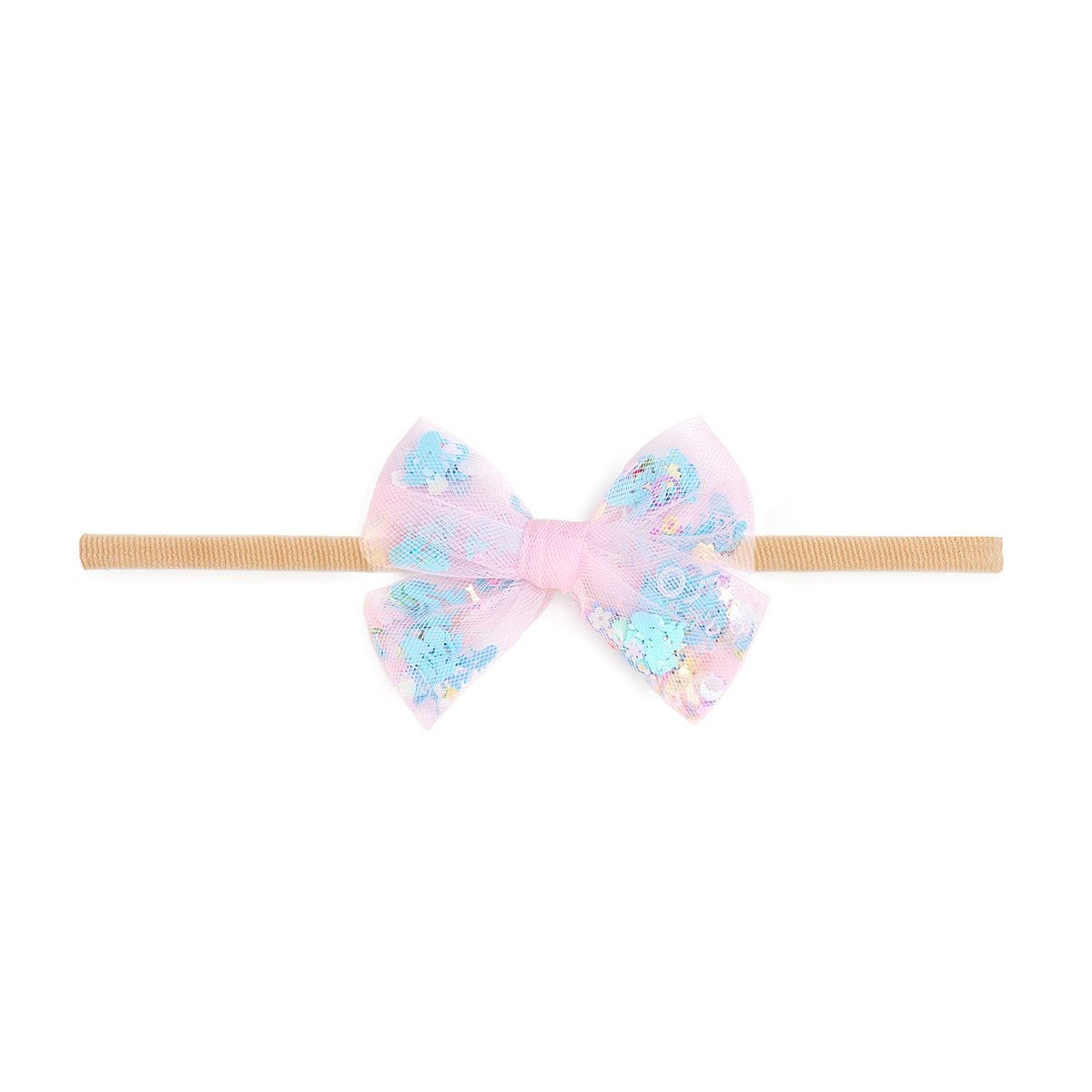Mermaid Sequin Bow Baby Headband