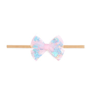 Mermaid Sequin Bow Baby Headband