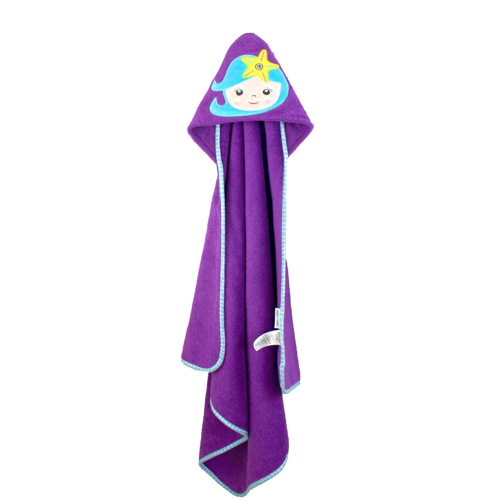 Baby Plush Terry Hooded Bath Towel - Maya The Mermaid