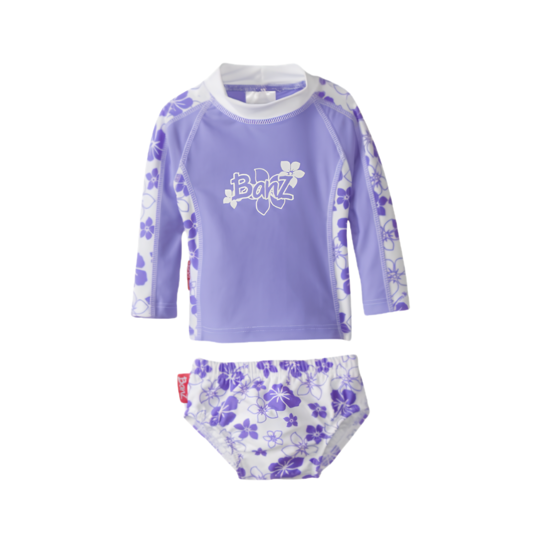 Baby Rashguard & Swim Diaper Set