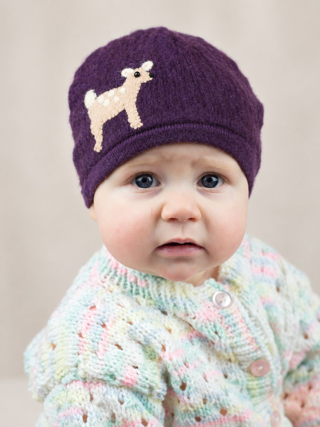 Fawn Cashmere Hat - Baby