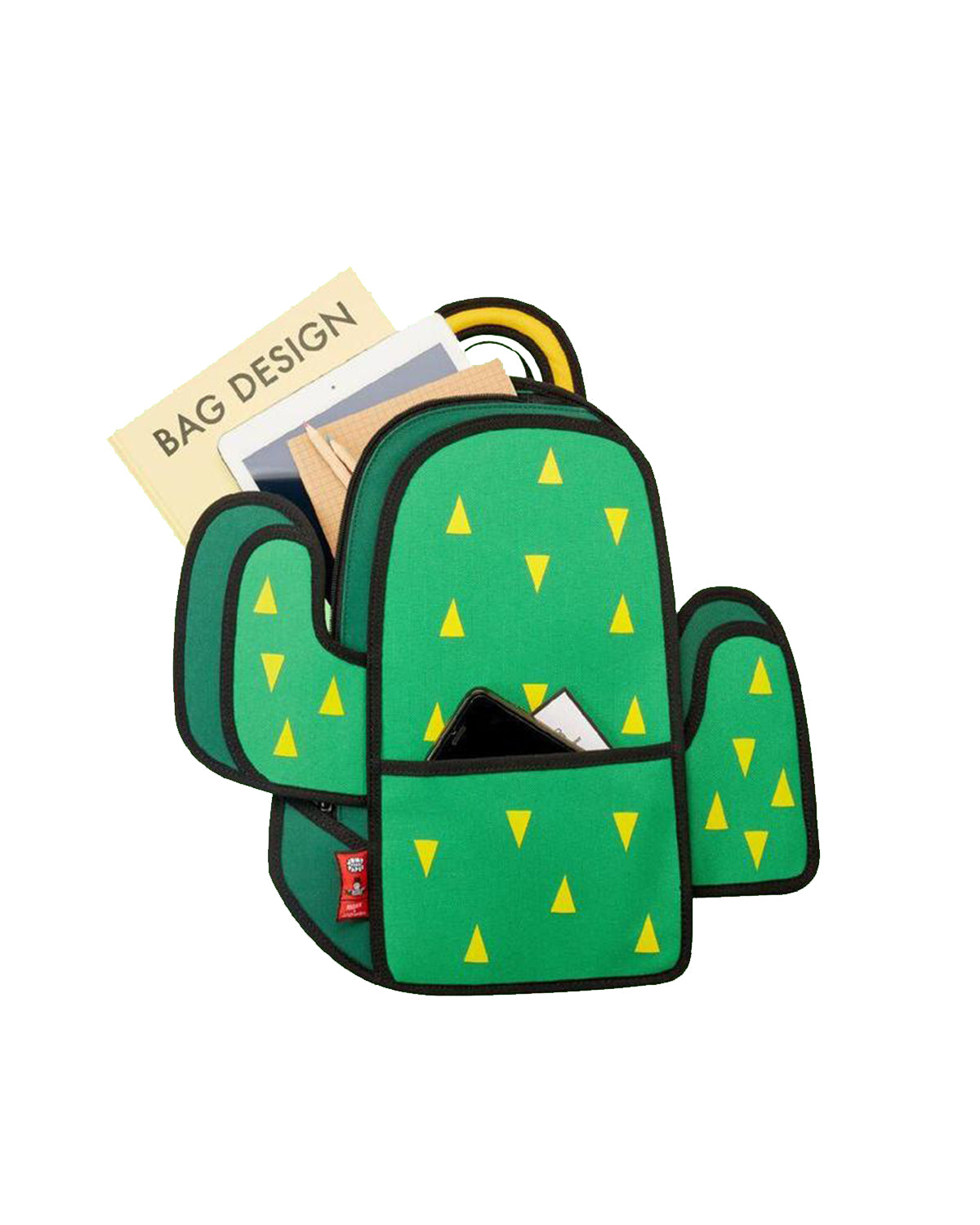 2d Backpack Pop Art Cactus