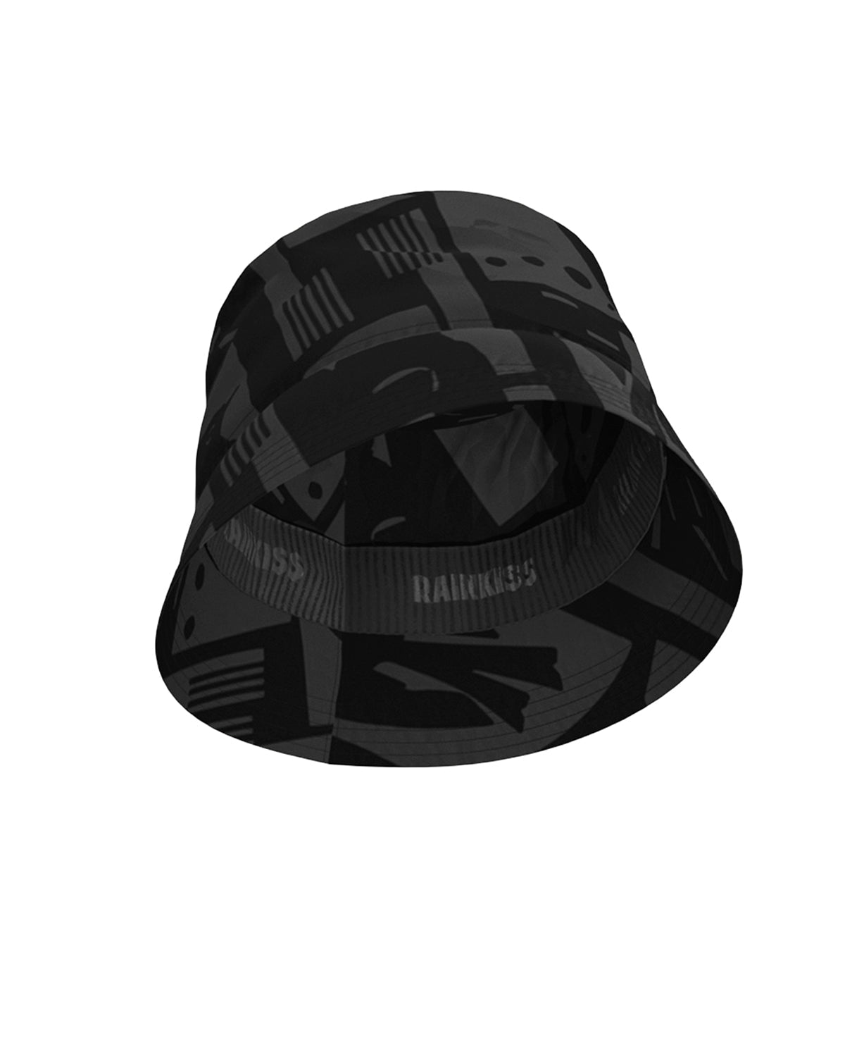 Bucket Hat Back To Black Art Camo