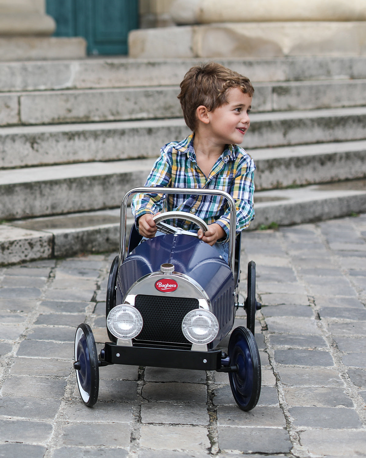 Ride-on Classic Pedal Car Blue