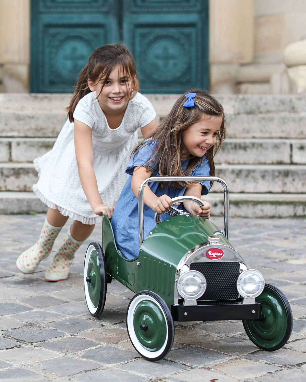 Ride-on Classic Pedal Car Green