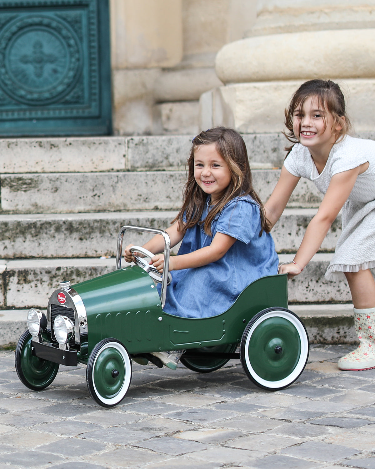 Ride-on Classic Pedal Car Green