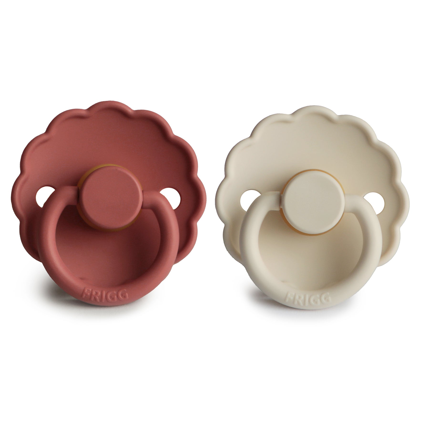 Frigg Daisy Natural Rubber Pacifier 2-pack