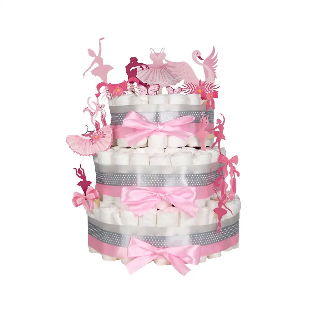 Ballerina Diaper Cake Kit