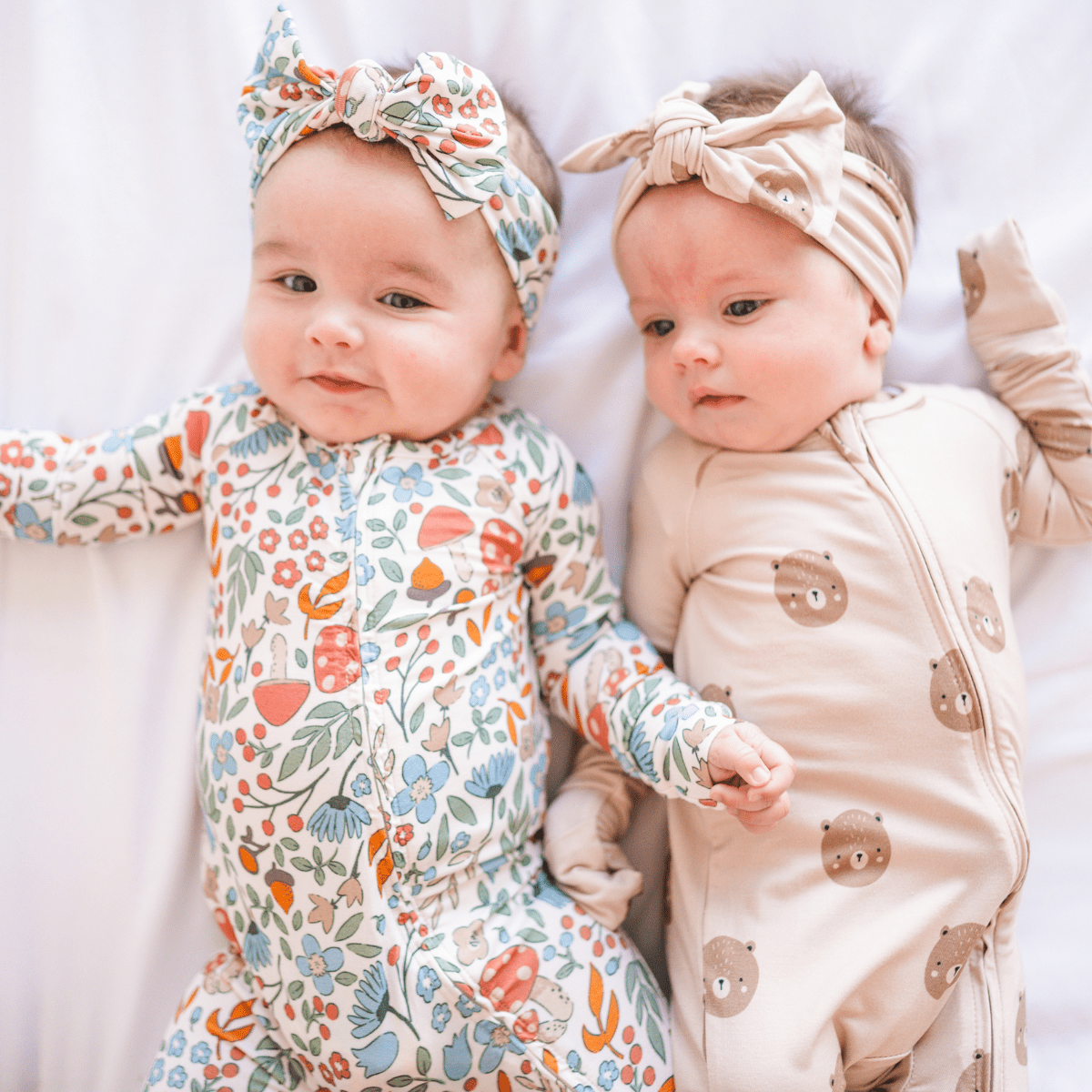 Floral Bamboo 2-way Convertible Zip Romper