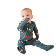 Bamboo 2-way Convertible Zip Romper