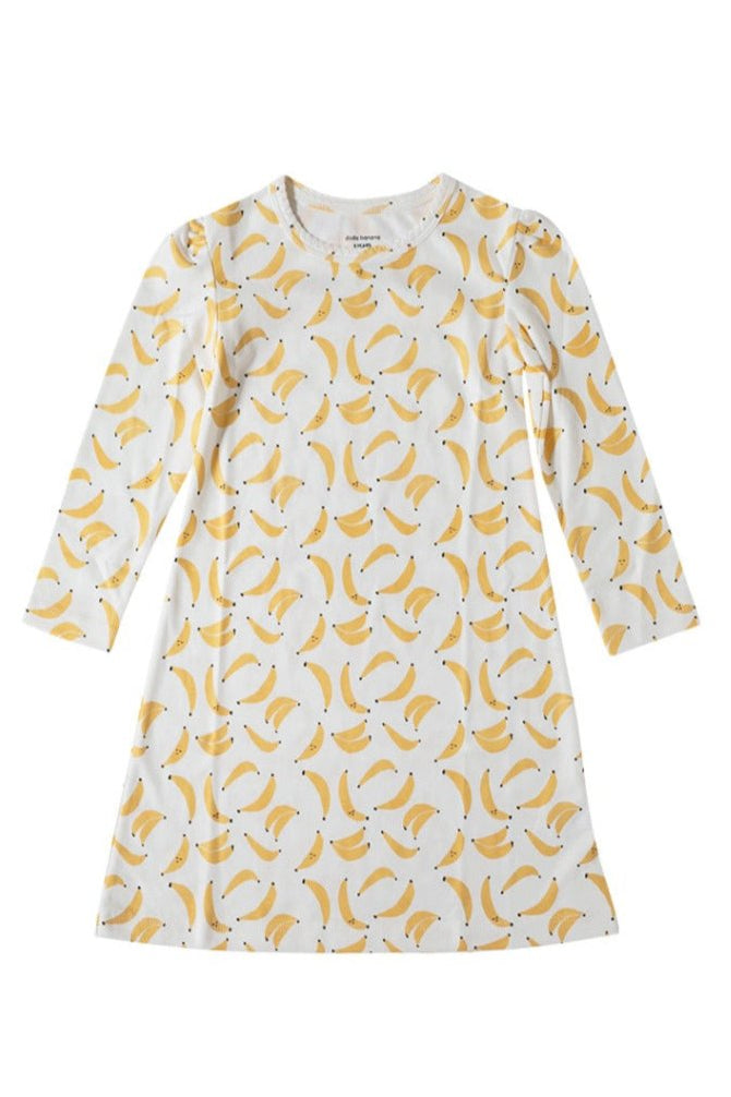 Banana Print Organic Pima Cotton Dodo Dress