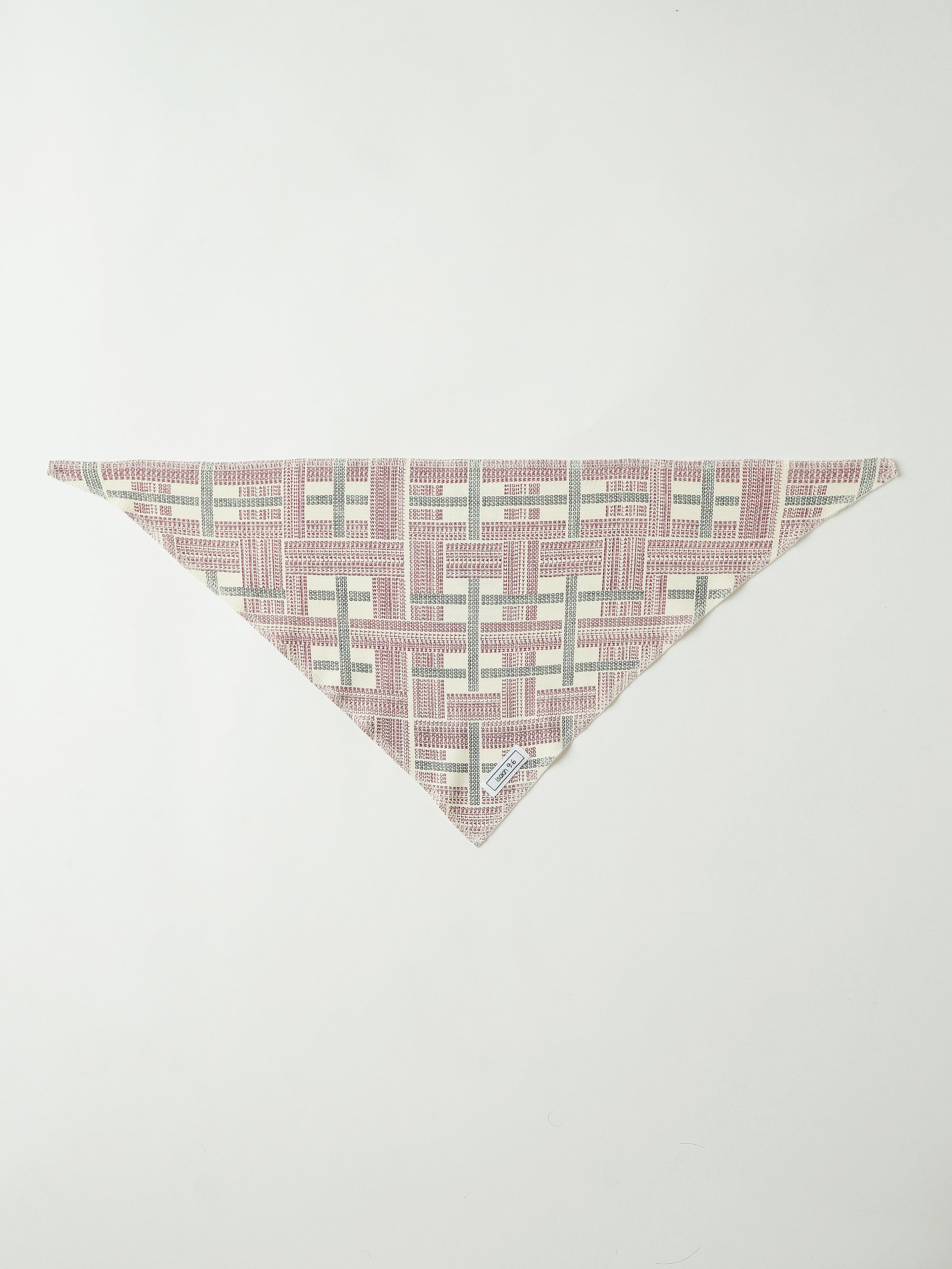 Prophecy Plaid Pet Bandana Cotton