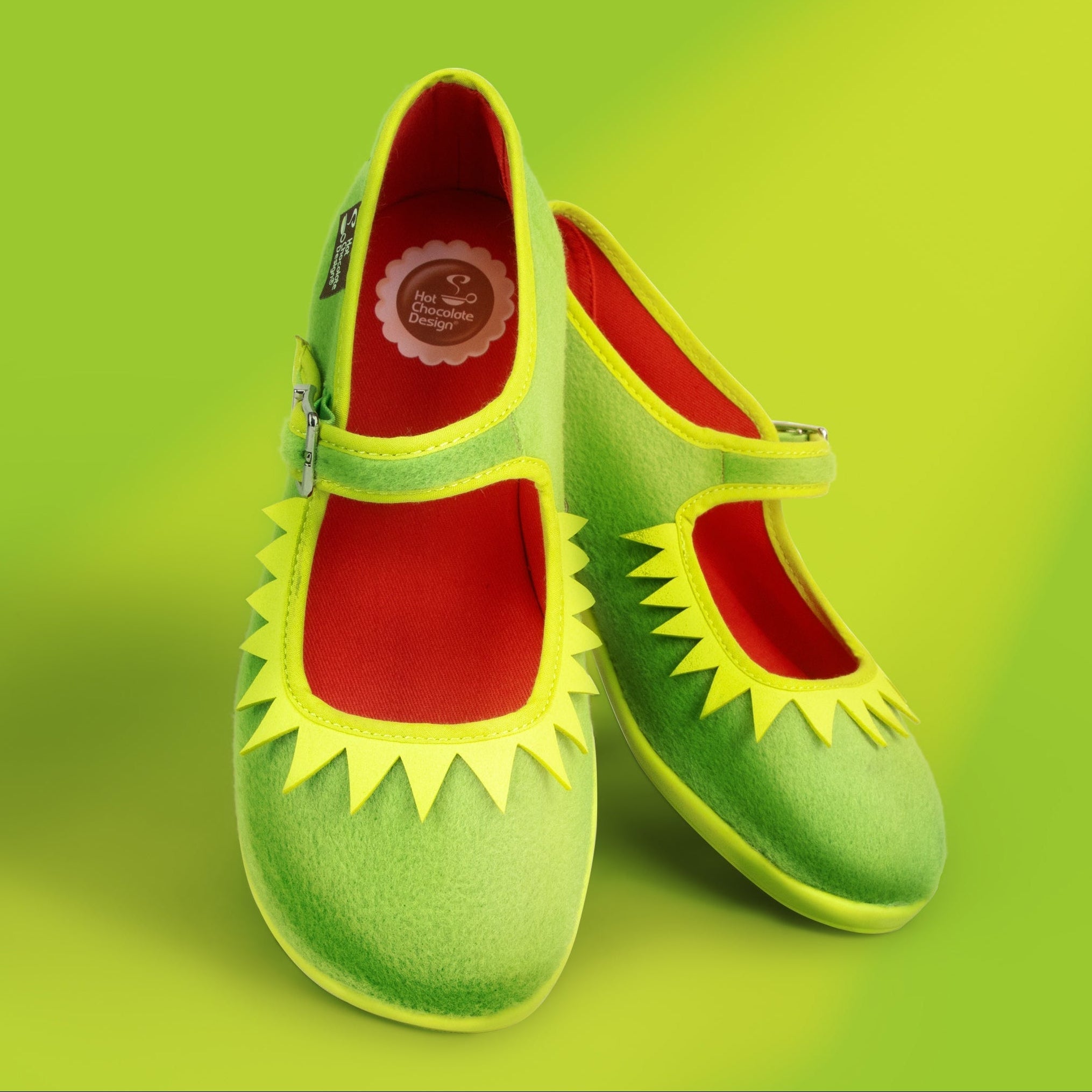 Chocolaticas® The Frog  Women's Mary Jane Flat