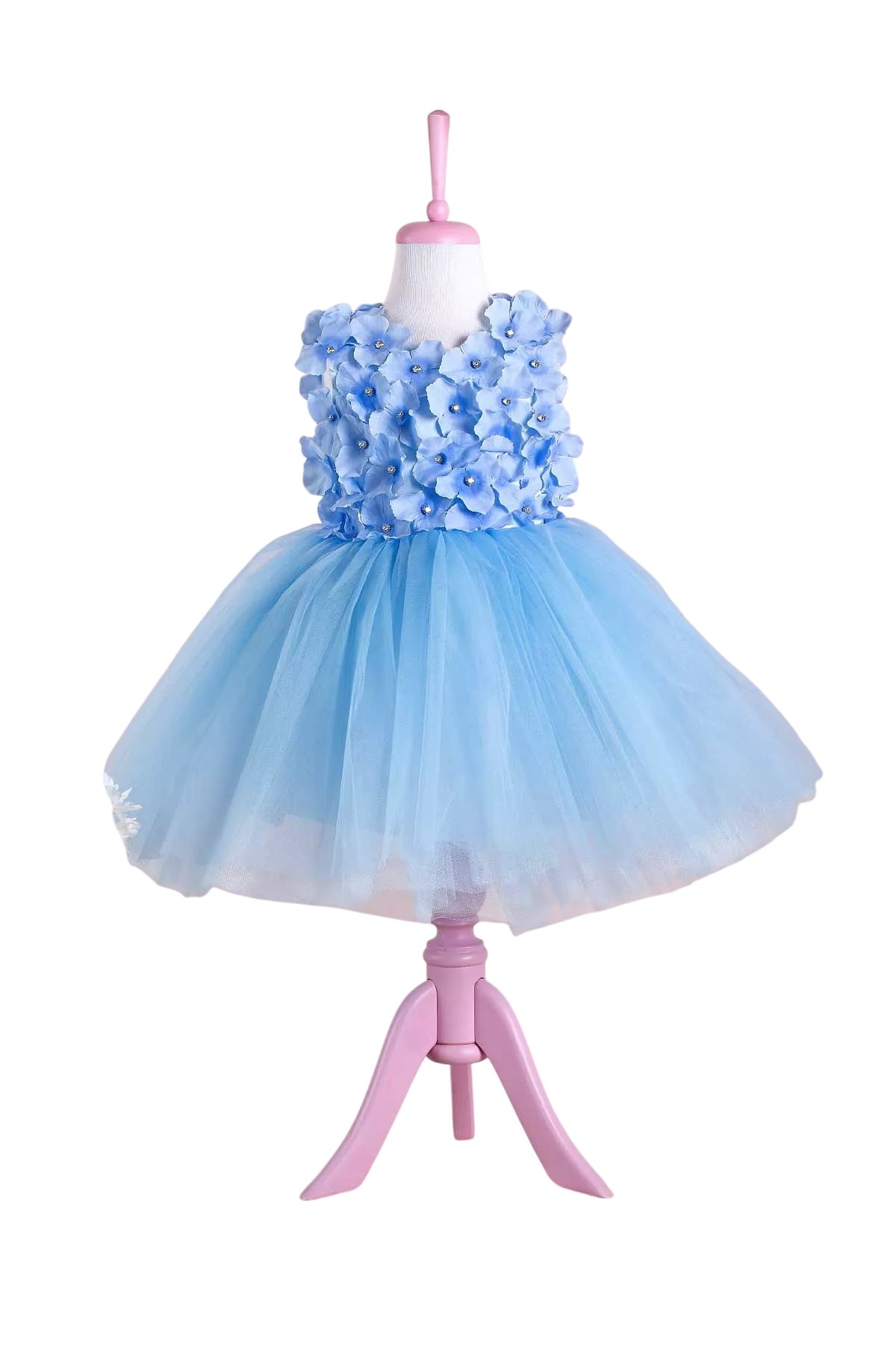 Barbara Baby Blue Party Dress