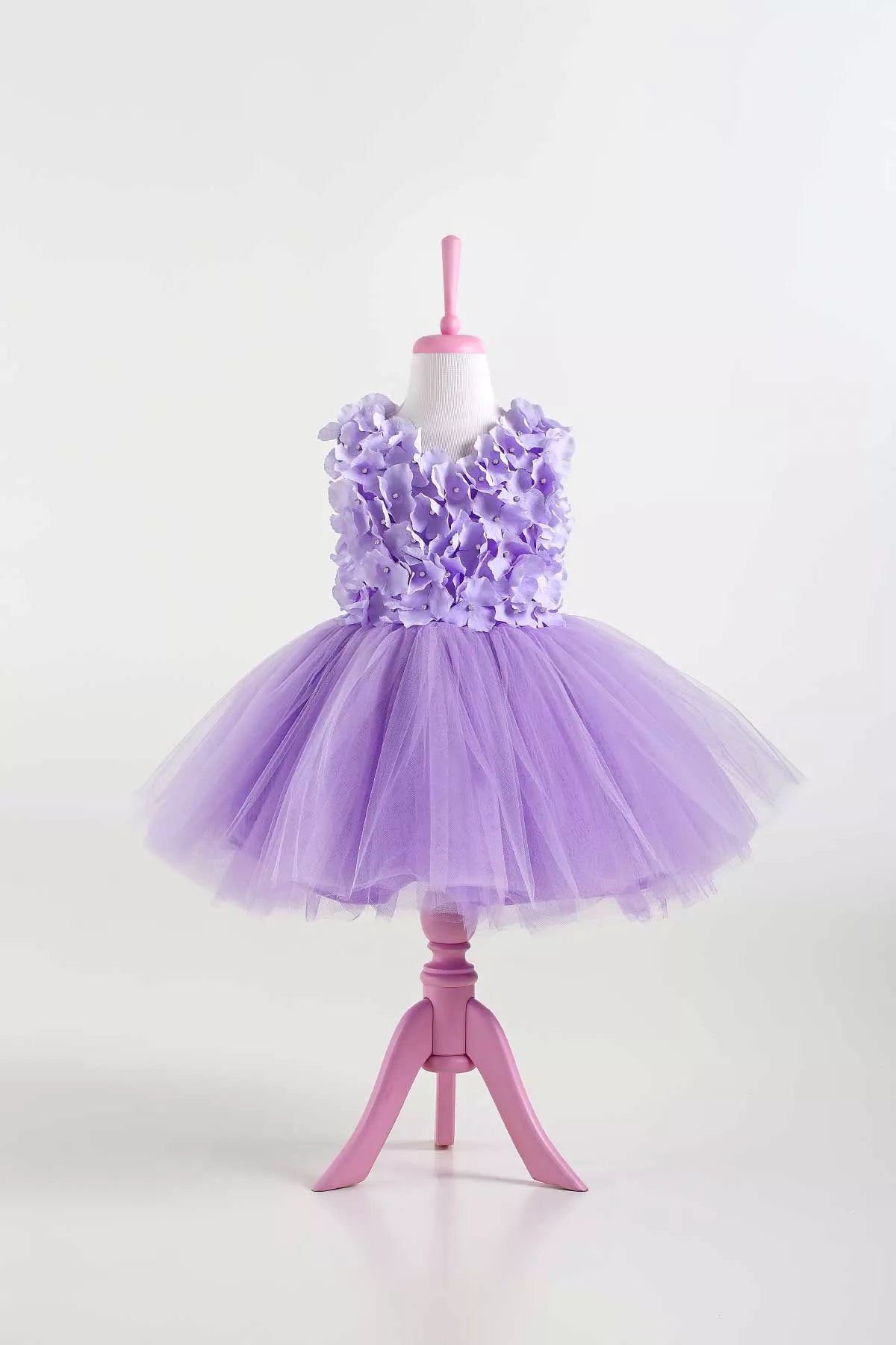 Barbara Lilac Party Dress