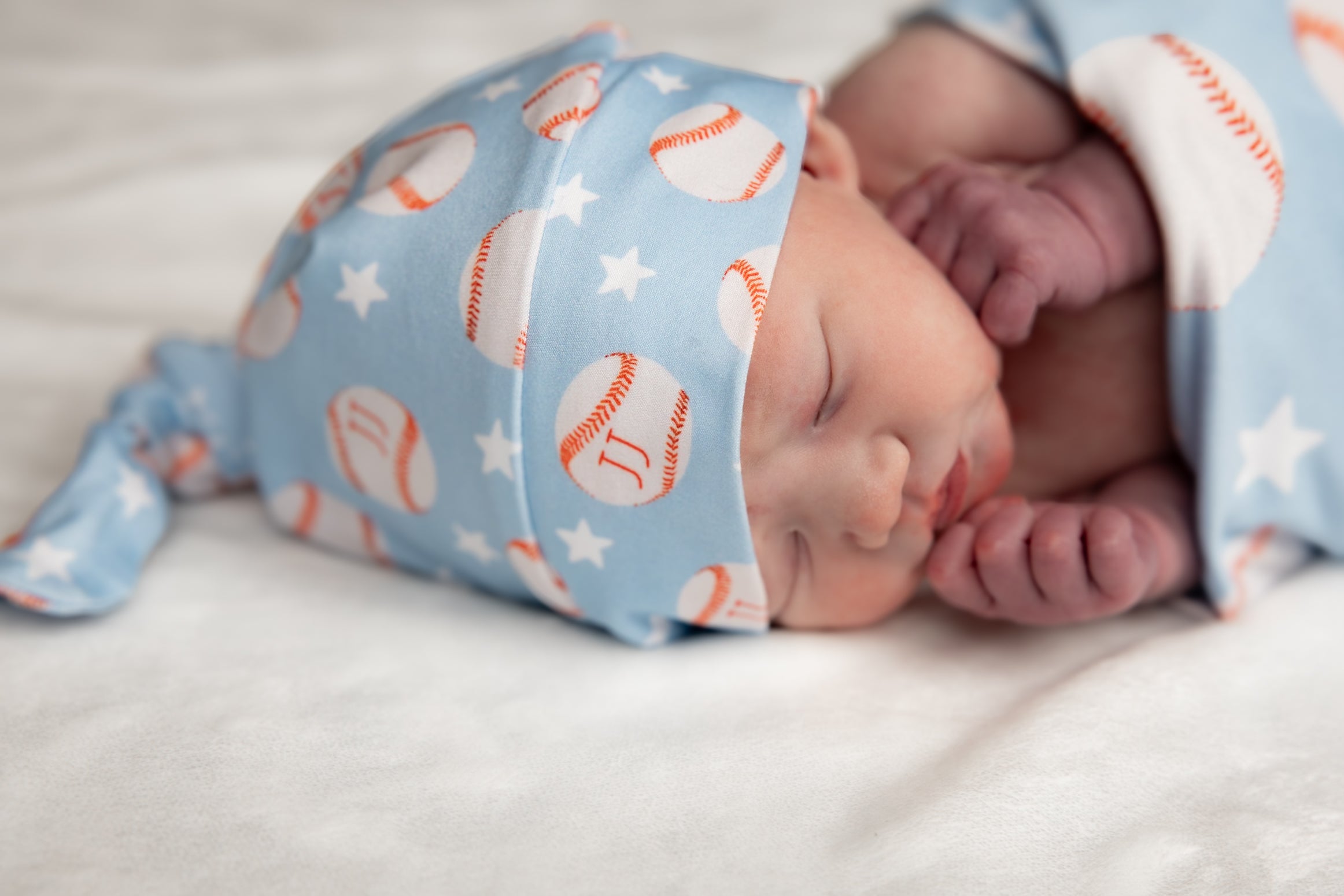 Knotted Baby Hat - Soft Infant Knot Hat | Comfortable Baby Headwear For Boys