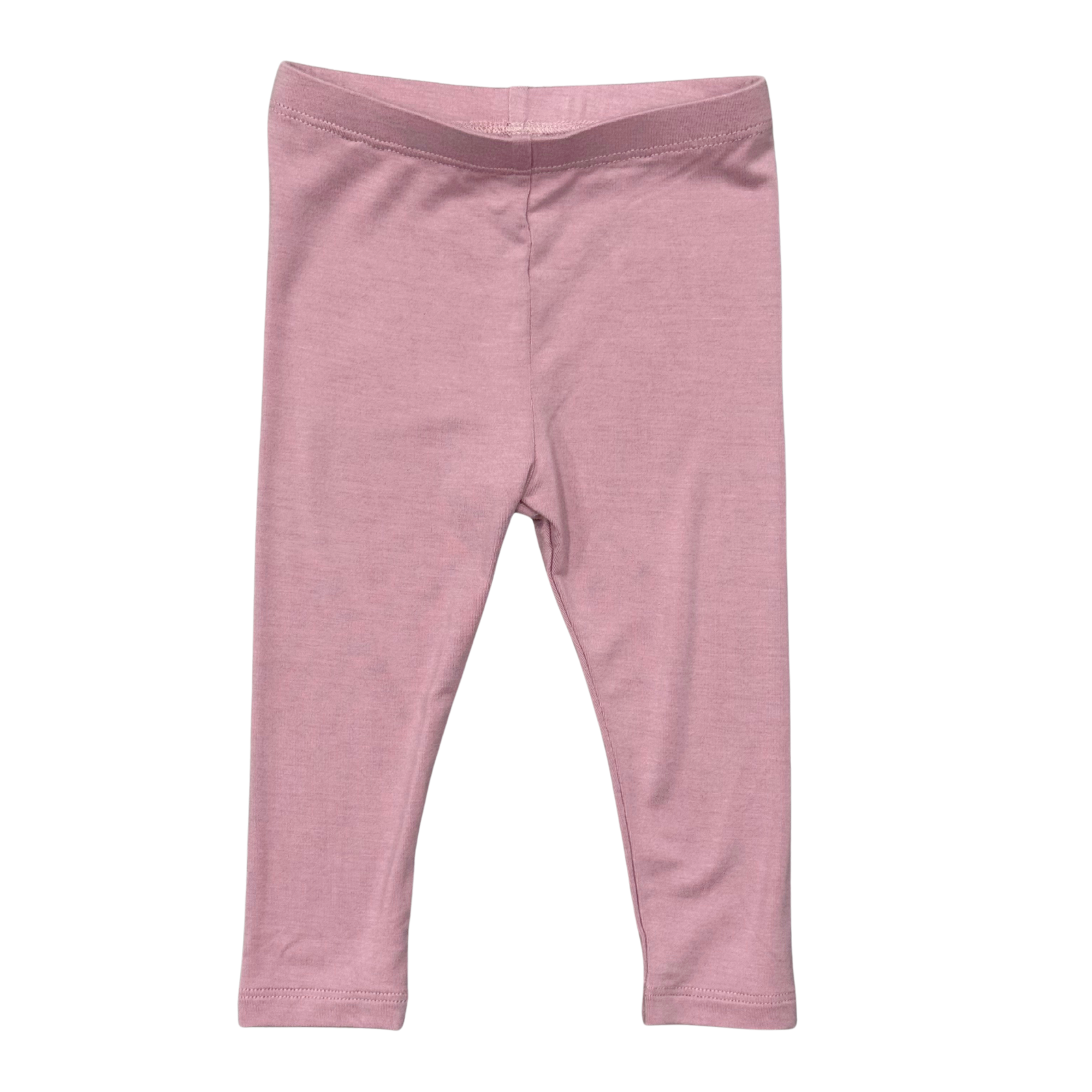 Girls Basic Leggings In Lilac