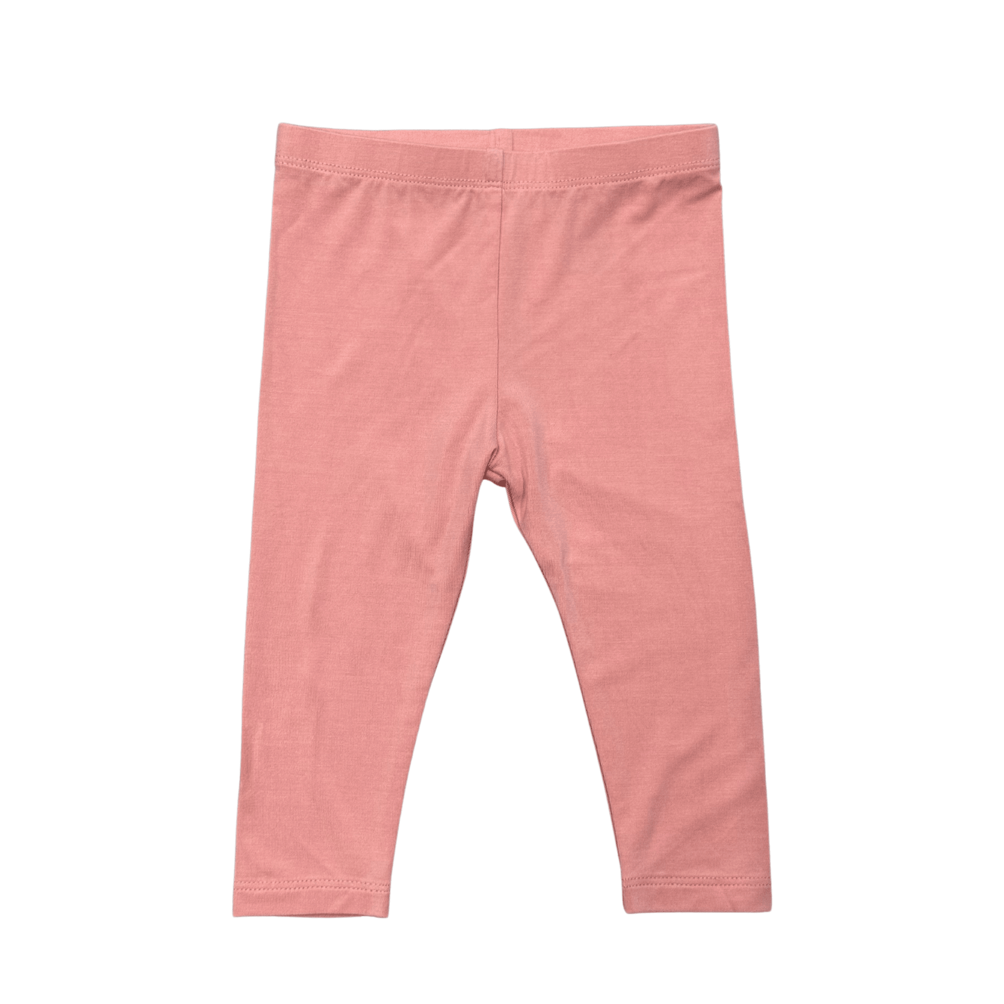 Girls Basic Leggings In Mellow Rose