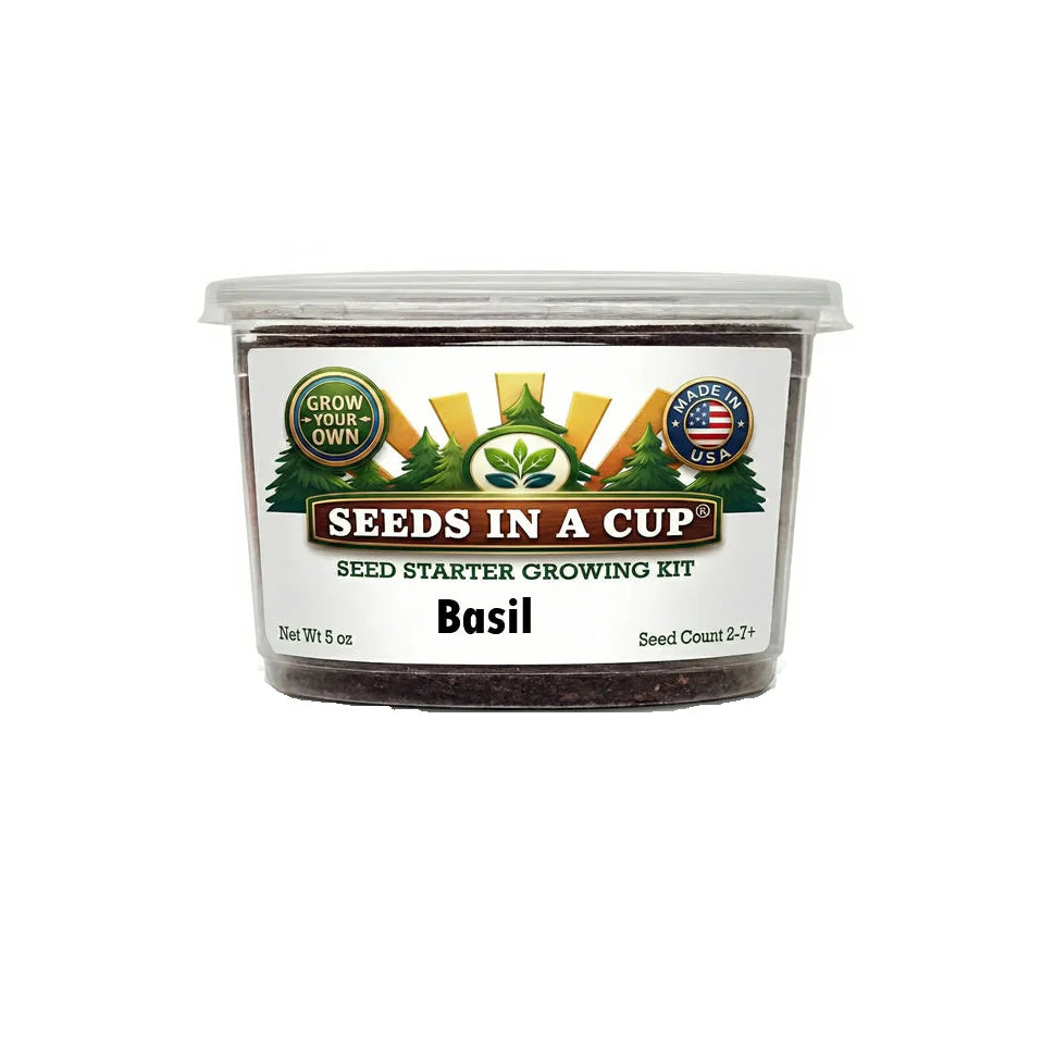 Basil | Plant Seed Starter Grow Kit |