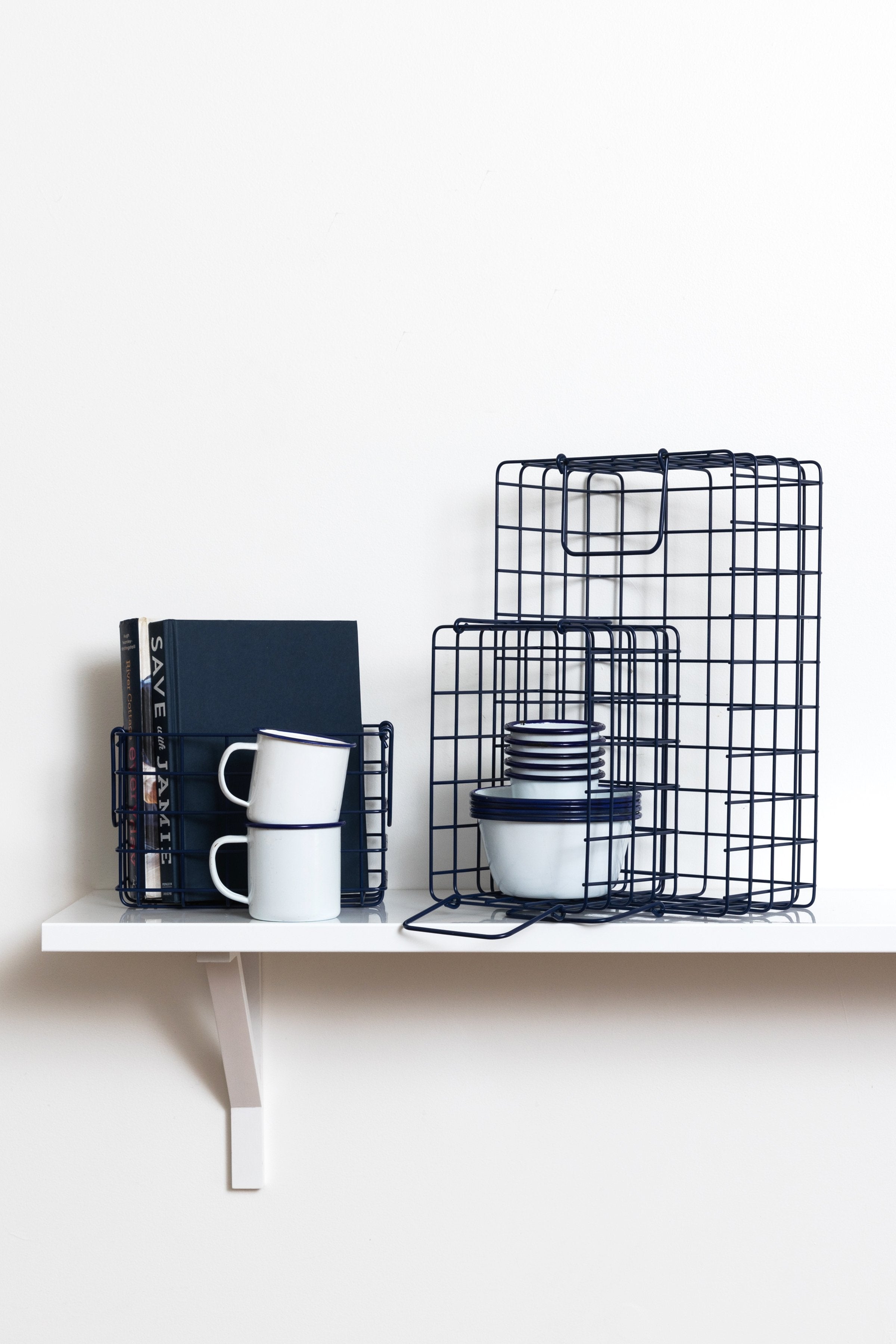 The Baskets In Navy