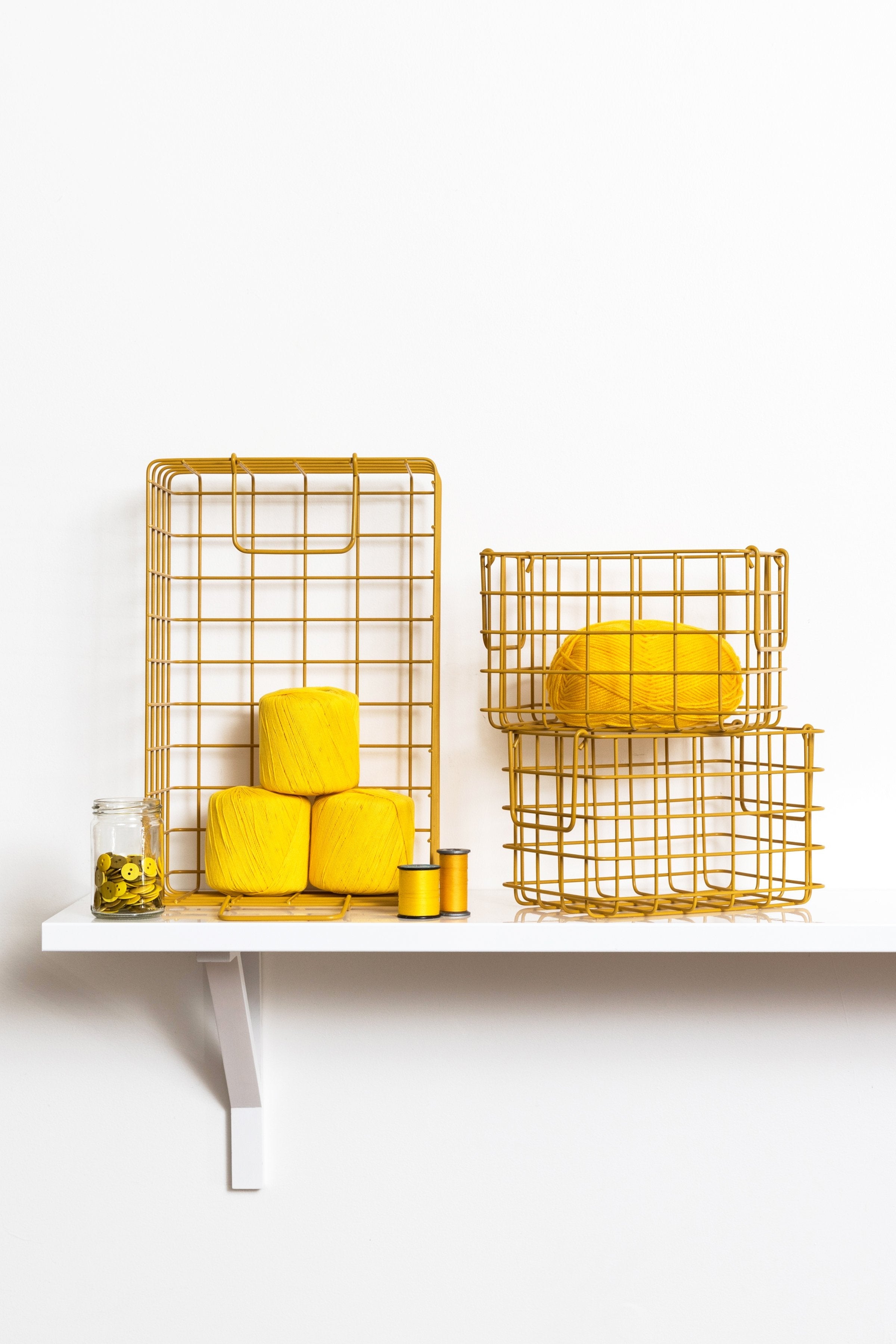 The Baskets In Mustard