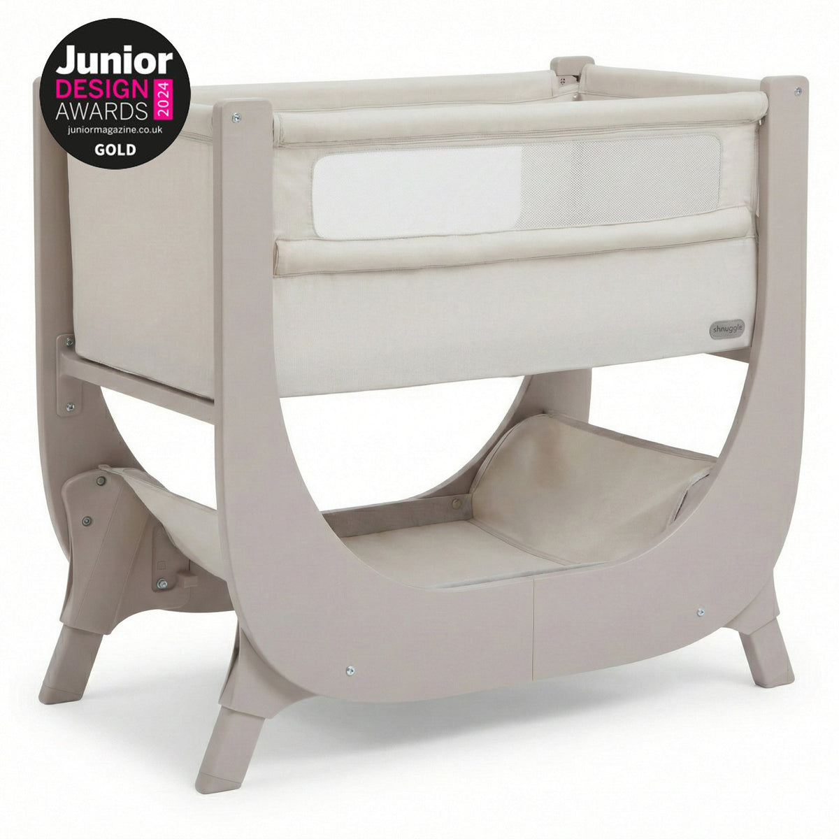 Shnuggle Air Lite Bedside Bassinet | Infant Crib | [open Box]