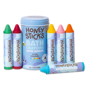 Honeysticks Bath Crayons Super Jumbos 6pk