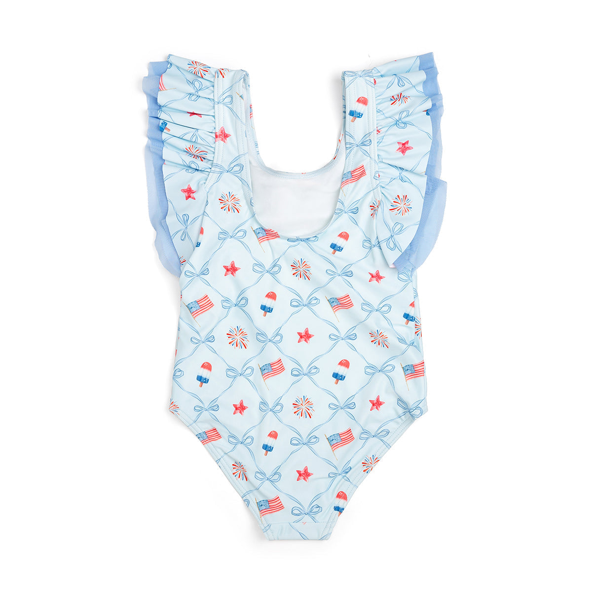 Patriotic Trellis Bathing Suit