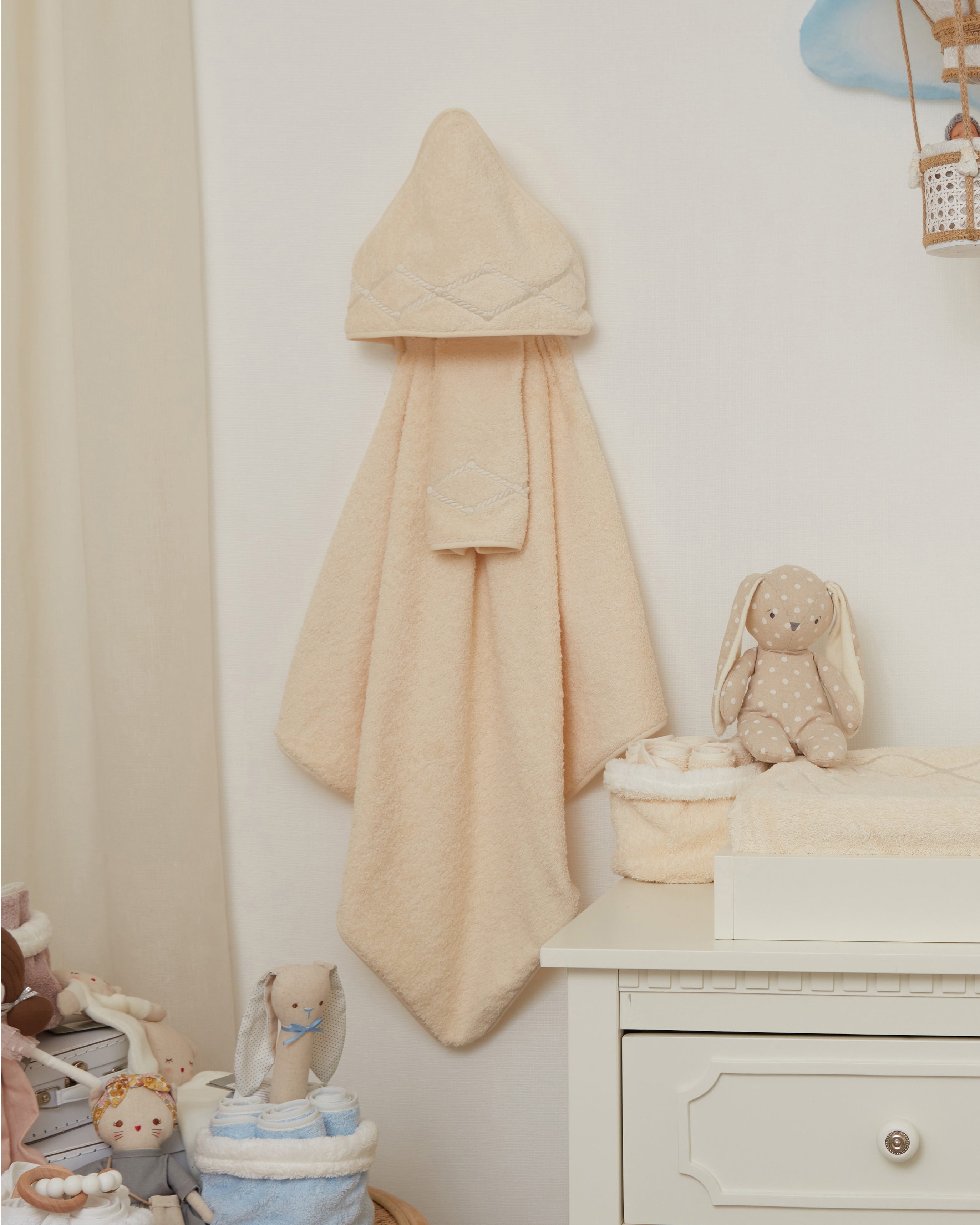 Luxury Terry Hooded Towel - Baby & Toddler