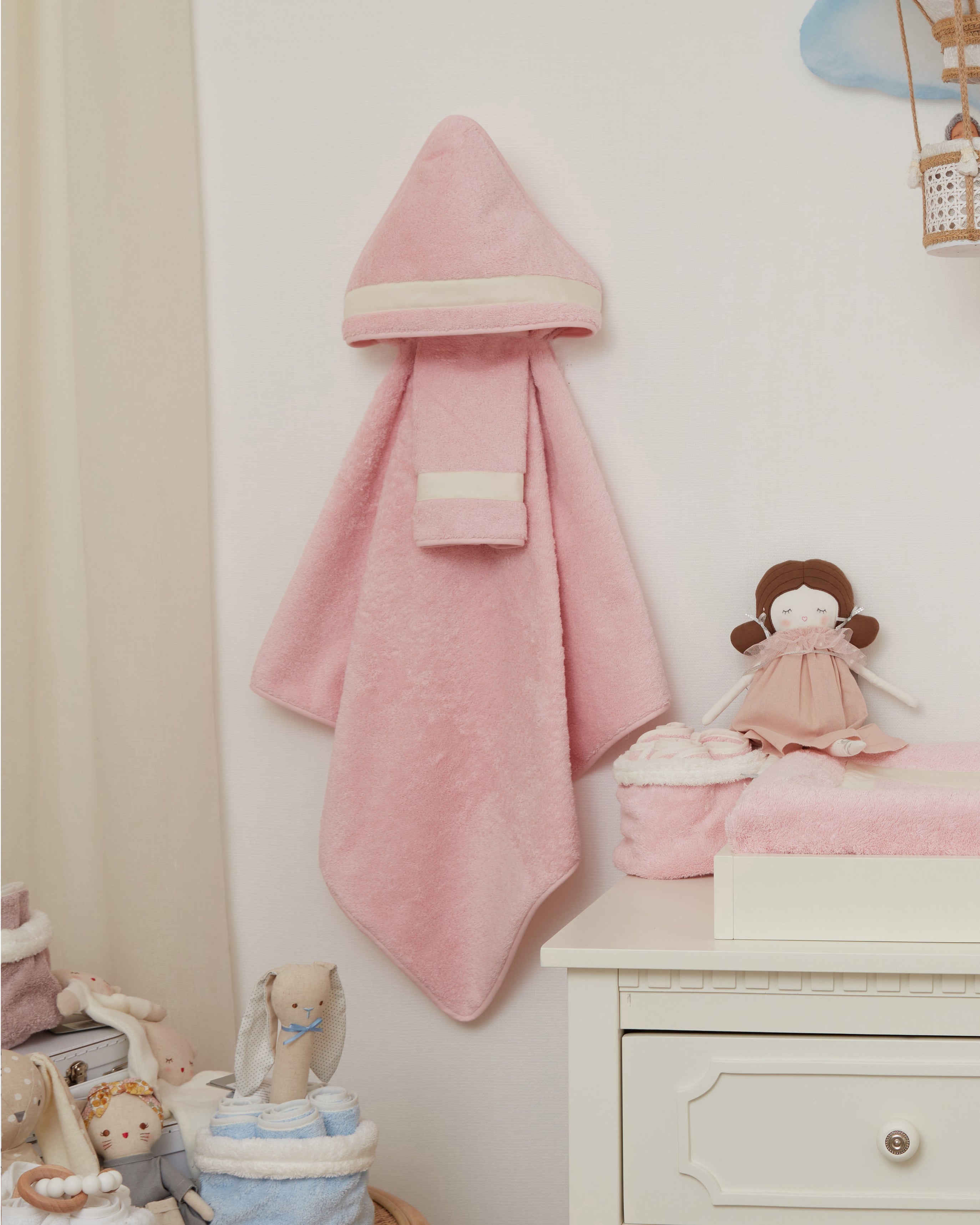 Luxury Terry Hooded Towel - Baby & Toddler