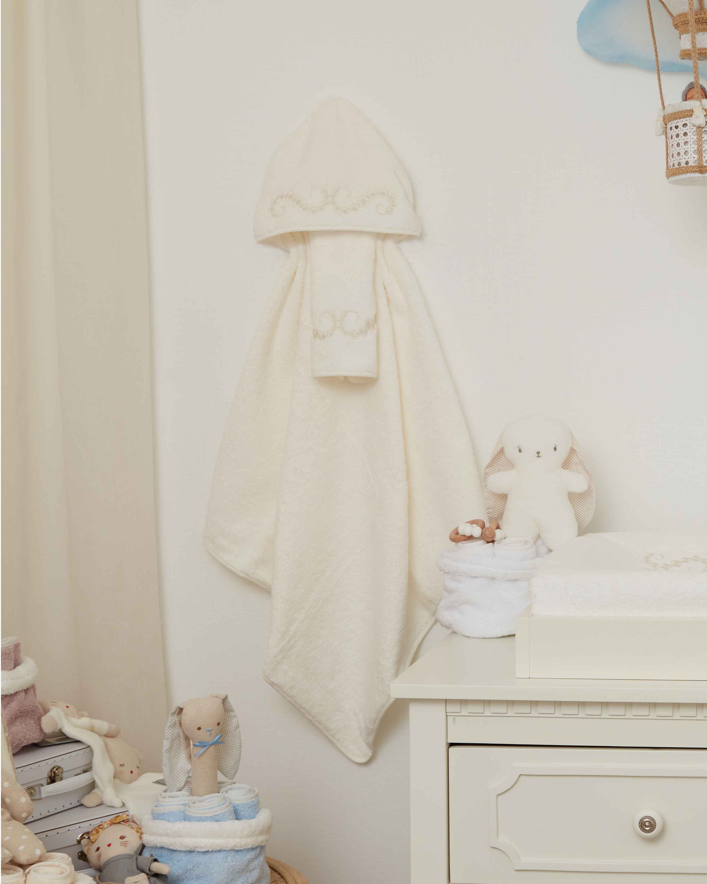 Luxury Terry Hooded Towel - Baby & Toddler