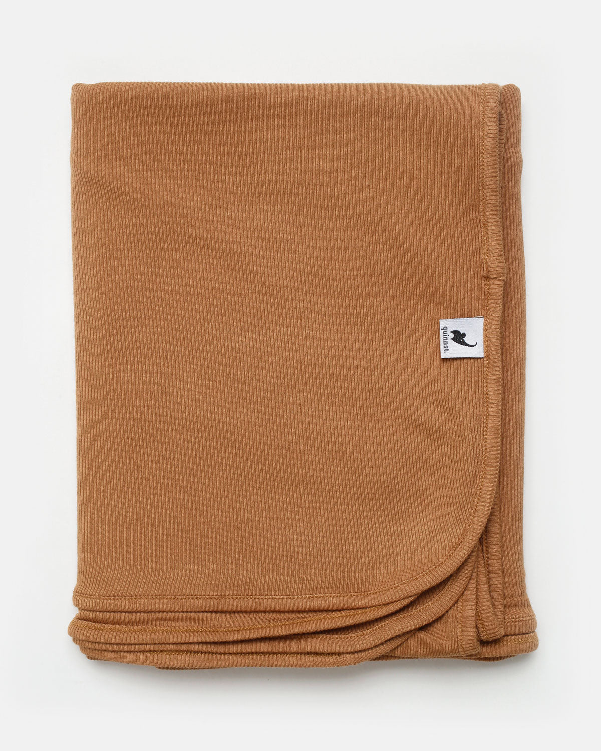 Camel Ribbed Stretchy Swaddle