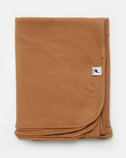 Camel Ribbed Stretchy Swaddle
