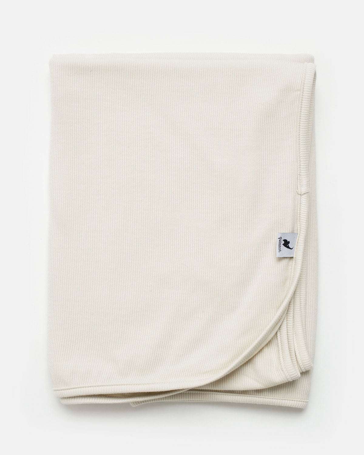 Oatmeal Ribbed Stretchy Swaddle
