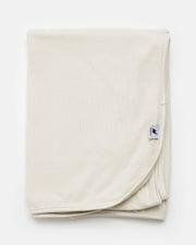 Oatmeal Ribbed Stretchy Swaddle