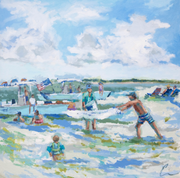 Beached Gathering Print