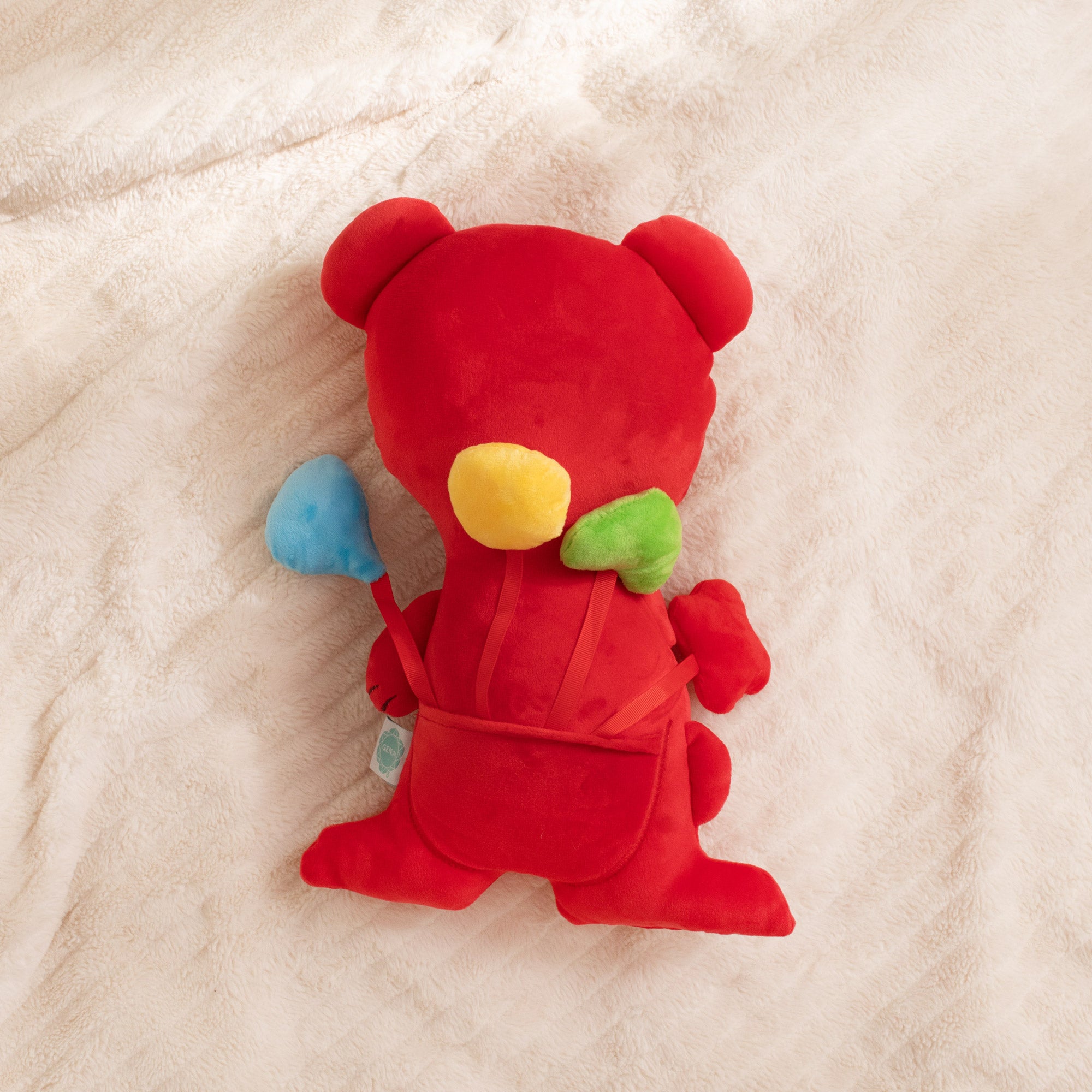 Red Bear Snugglebuddies Emotions Plush
