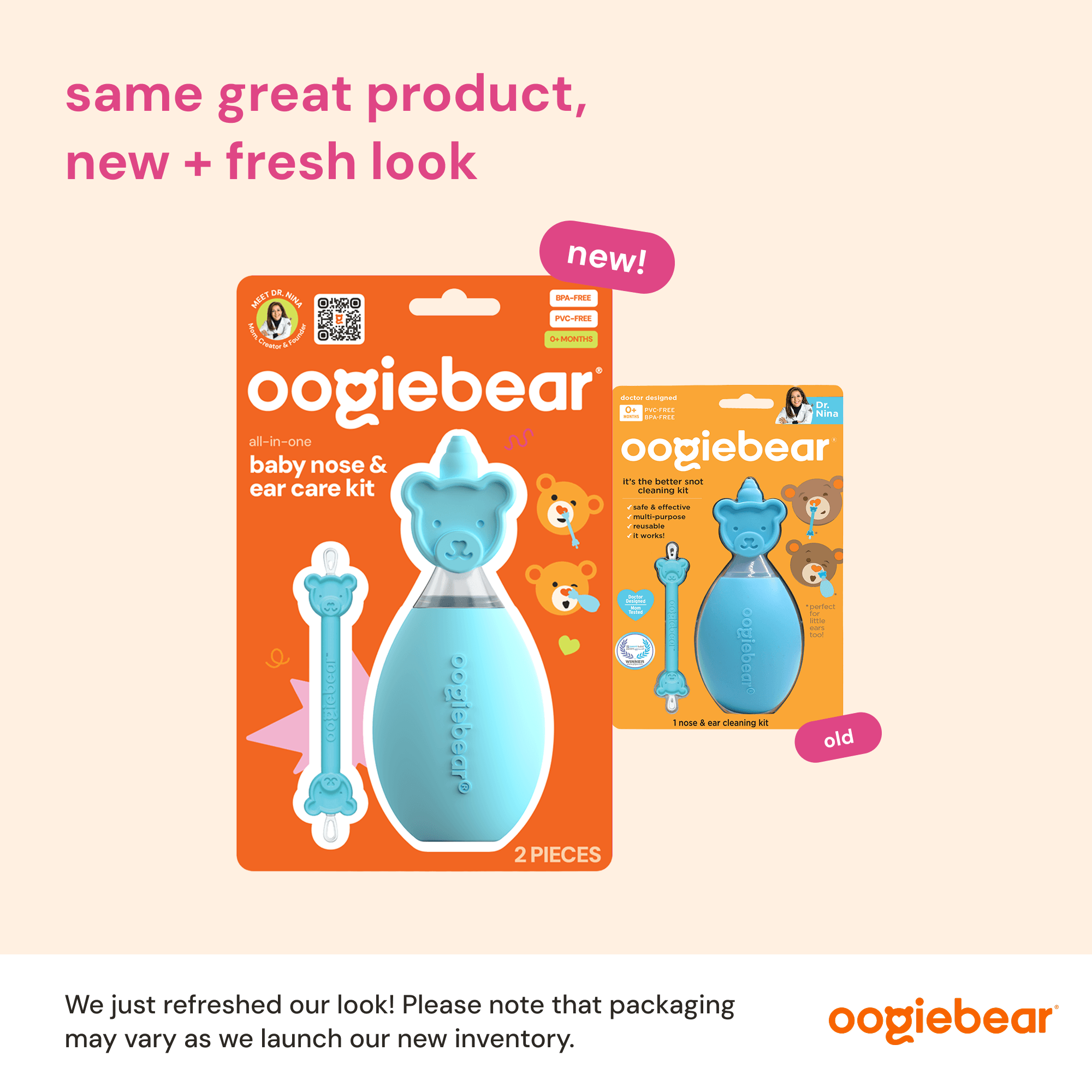 Oogiebear Baby Nose And Ear Cleaning Kit