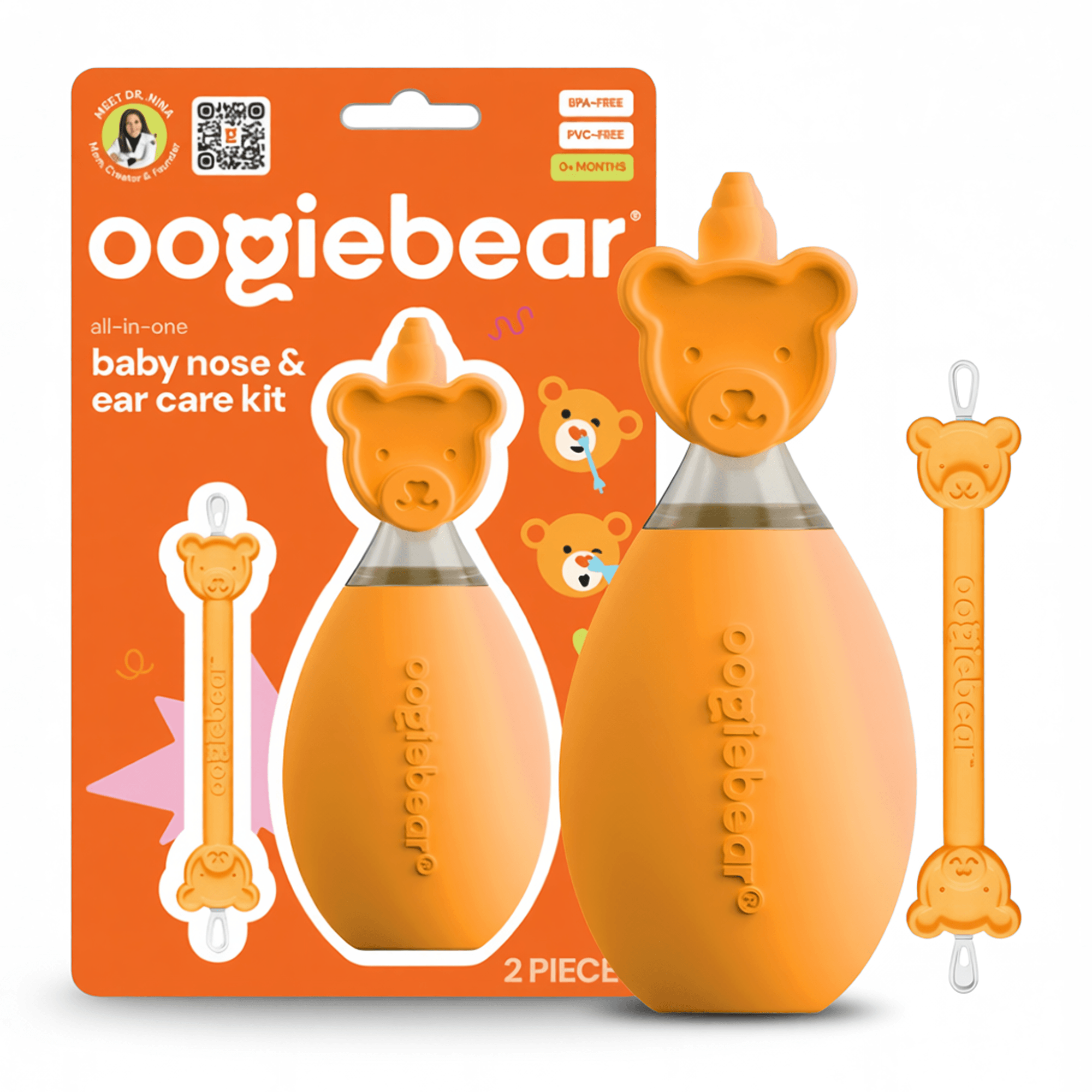 Oogiebear Baby Nose And Ear Cleaning Kit
